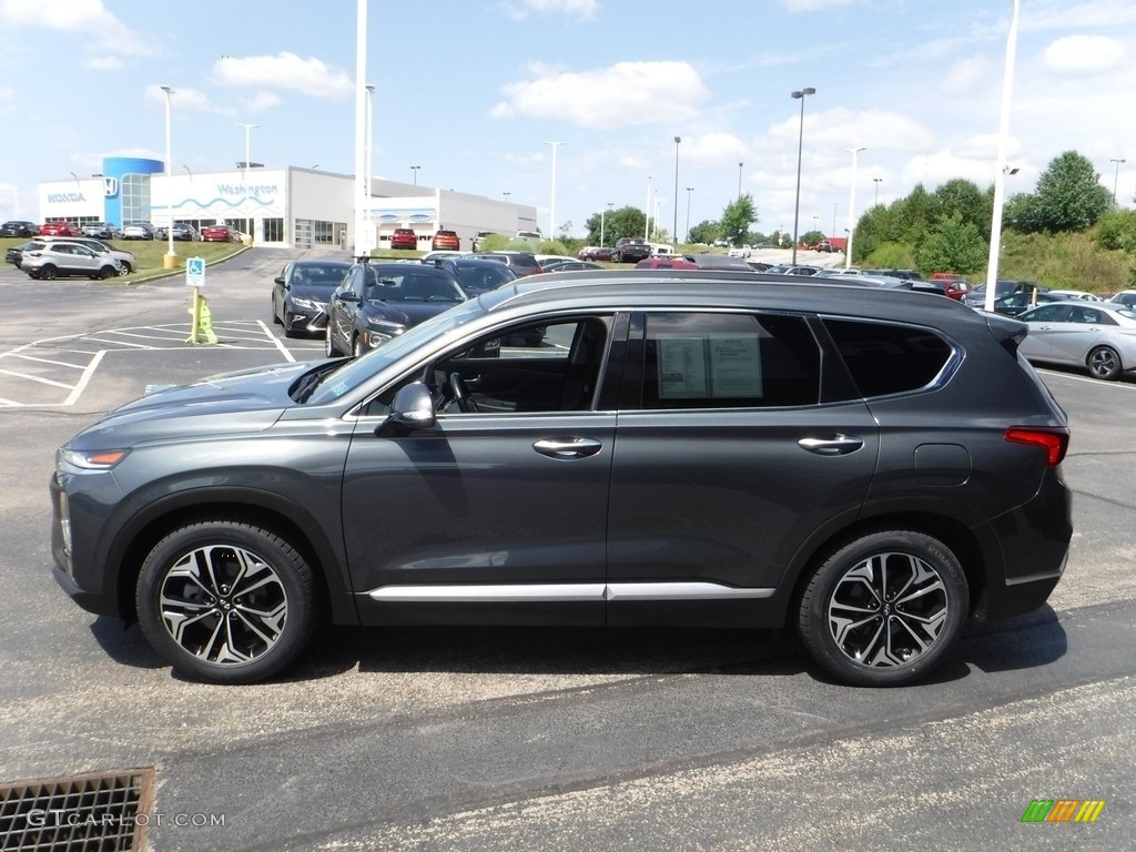 2019 Santa Fe Ultimate AWD - Rainforest / Black photo #7