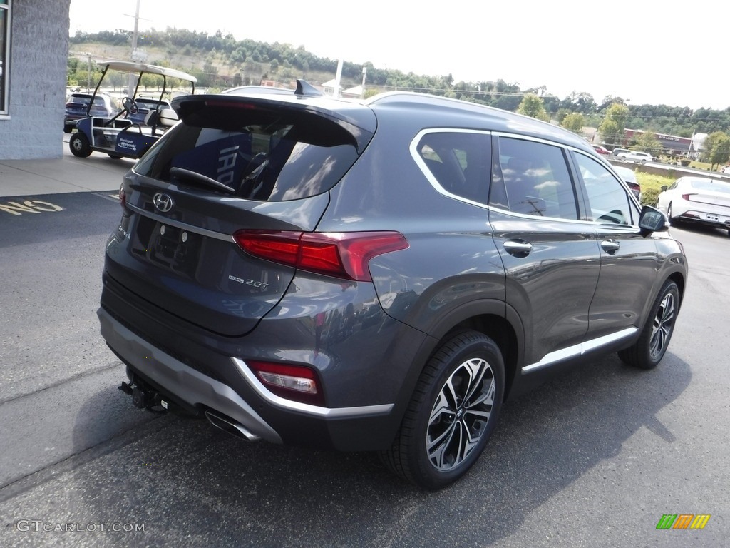 2019 Santa Fe Ultimate AWD - Rainforest / Black photo #12