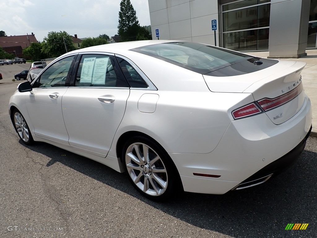 White Platinum 2014 Lincoln MKZ AWD Exterior Photo #142516819