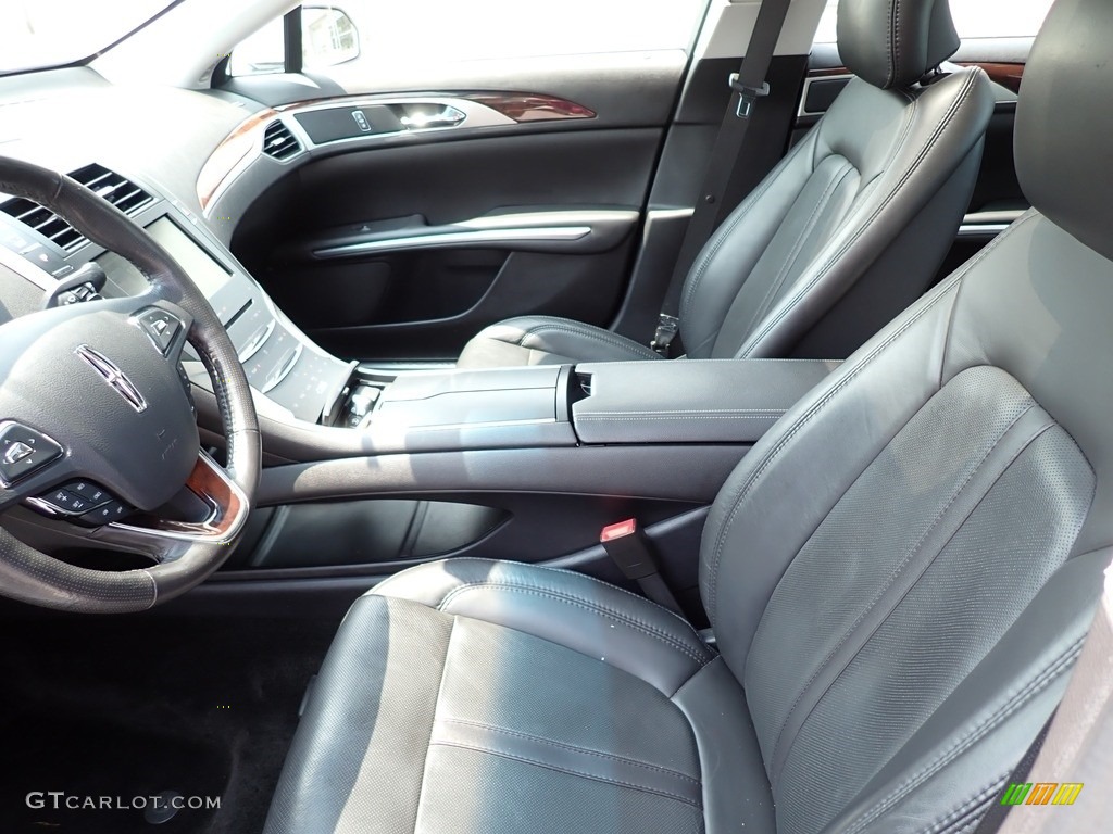 Charcoal Black Interior 2014 Lincoln MKZ AWD Photo #142517002