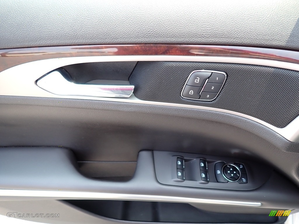 2014 Lincoln MKZ AWD Charcoal Black Door Panel Photo #142517074