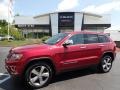 Deep Cherry Red Crystal Pearl 2015 Jeep Grand Cherokee Limited 4x4