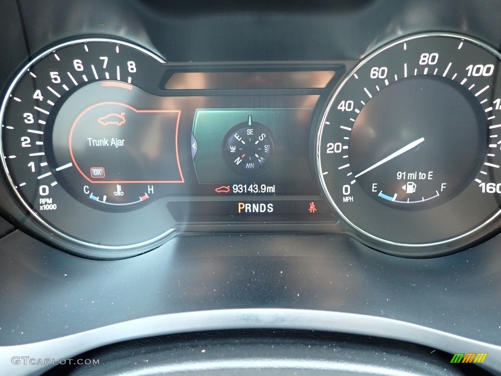 2014 Lincoln MKZ AWD Gauges Photo #142517236