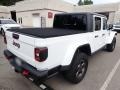 2020 Bright White Jeep Gladiator Rubicon 4x4  photo #3