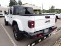 2020 Bright White Jeep Gladiator Rubicon 4x4  photo #4