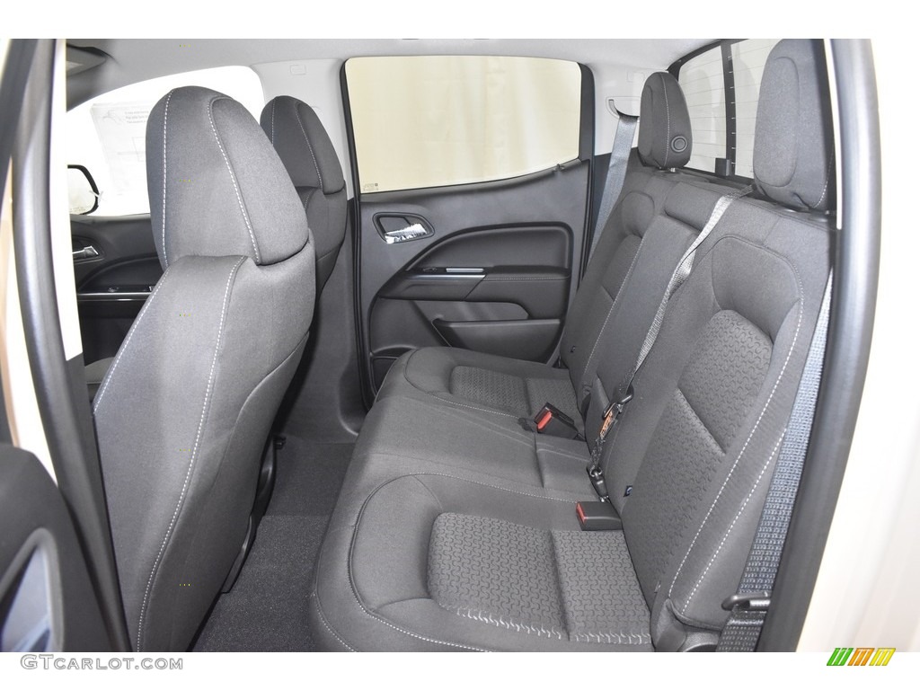 Jet Black Interior 2021 GMC Canyon Elevation Crew Cab 4WD Photo #142518373