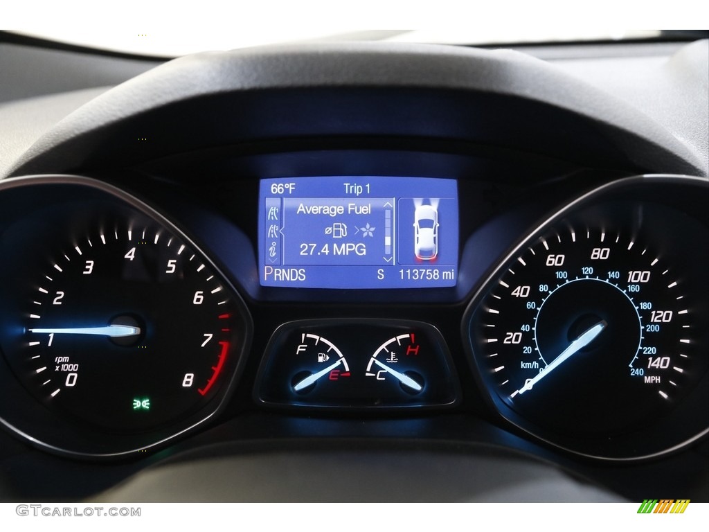 2014 Escape S - Sunset / Charcoal Black photo #8