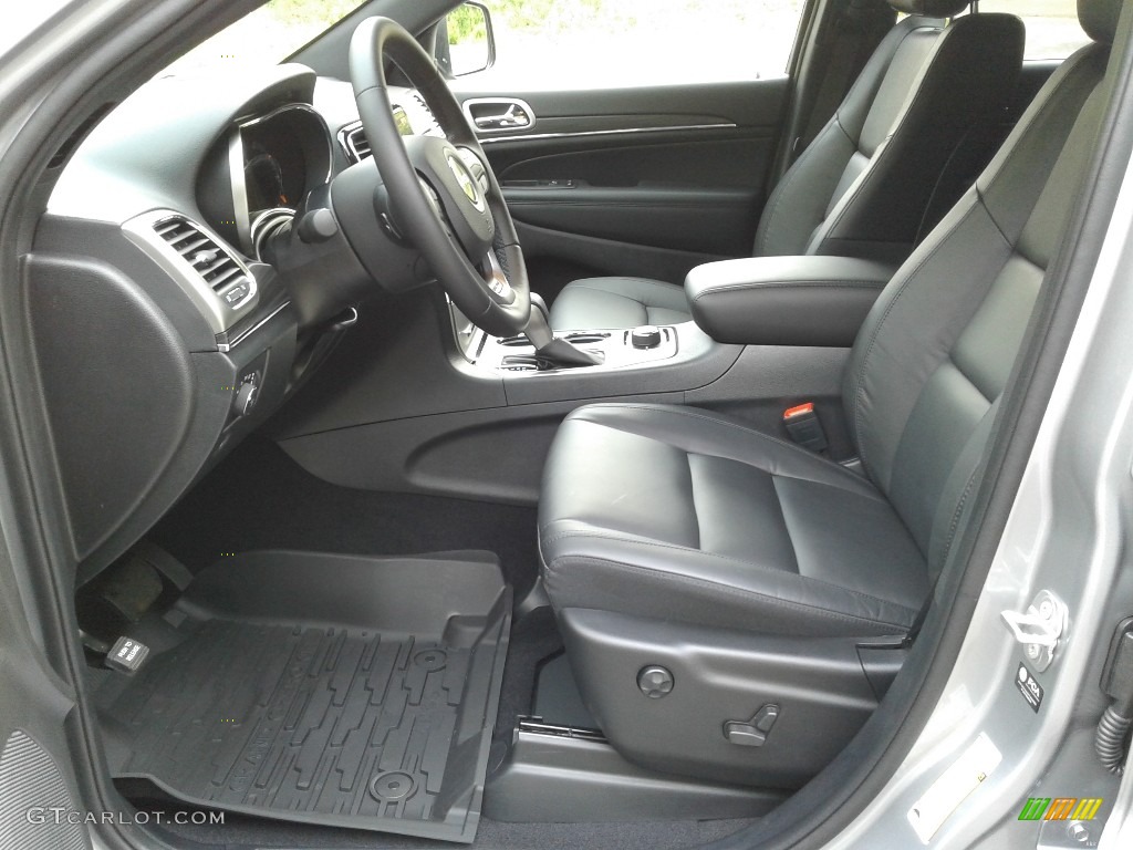 Black Interior 2021 Jeep Grand Cherokee Limited 4x4 Photo #142519117