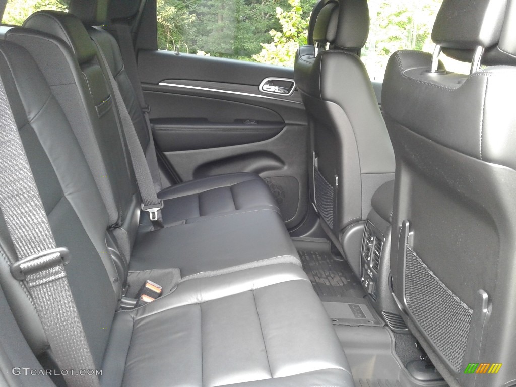 Black Interior 2021 Jeep Grand Cherokee Limited 4x4 Photo #142519252