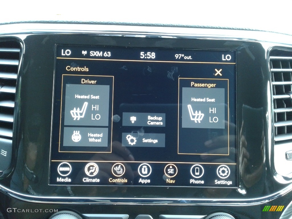 2021 Jeep Grand Cherokee Limited 4x4 Controls Photo #142519483