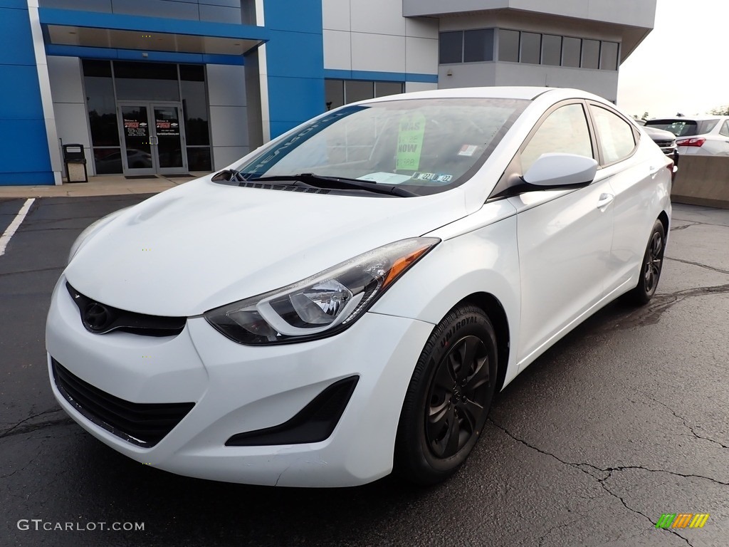 2016 Elantra SE - White / Gray photo #2