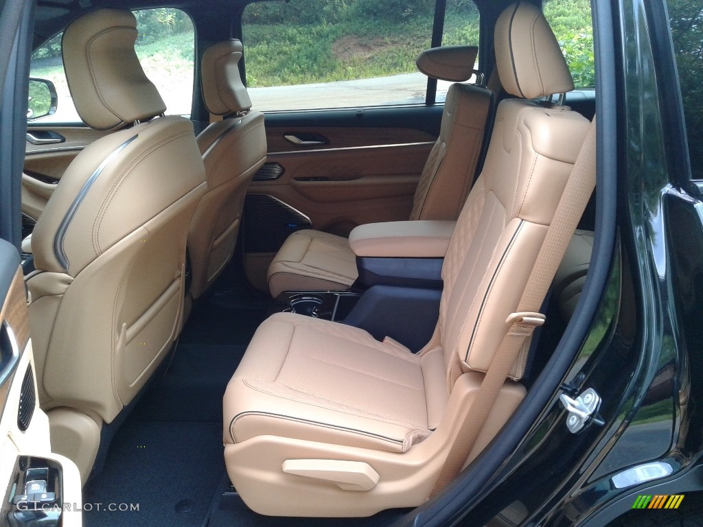 Tupelo/Black Interior 2021 Jeep Grand Cherokee L Summit Reserve 4x4 Photo #142520050