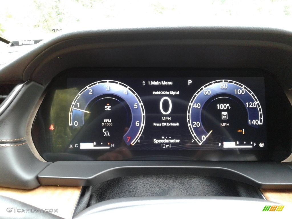 2021 Jeep Grand Cherokee L Summit Reserve 4x4 Gauges Photo #142520230