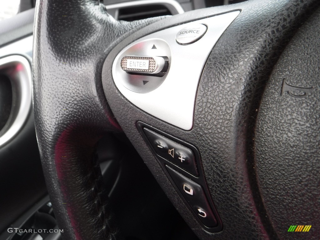 2017 Nissan Sentra SR Turbo Charcoal Steering Wheel Photo #142520758