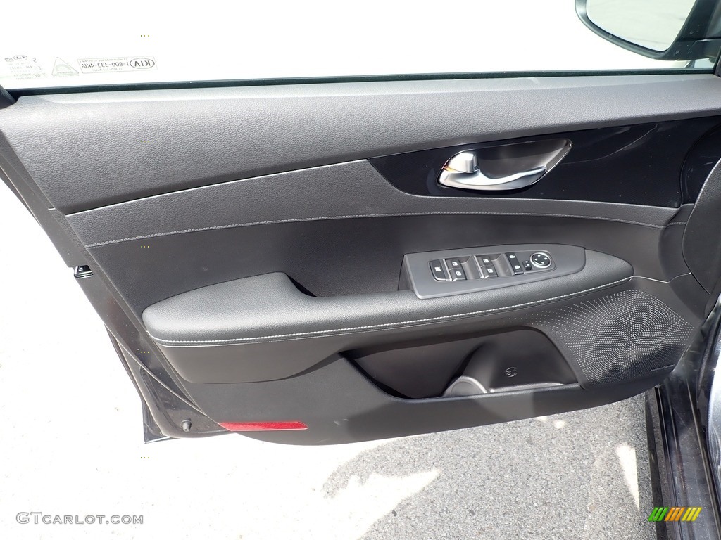 2021 Kia Forte GT-Line Black Door Panel Photo #142521376