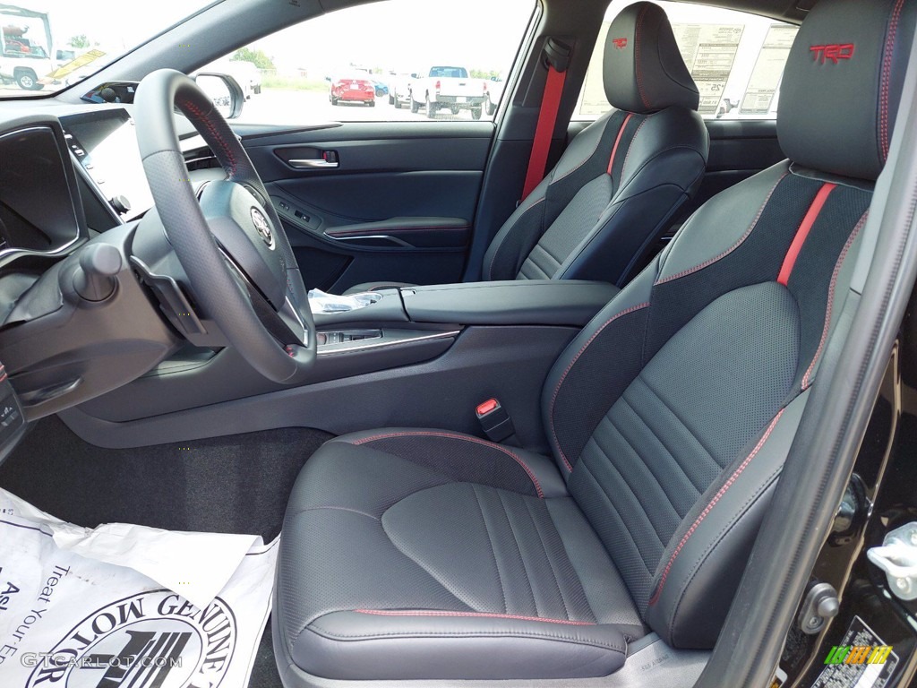 Black/Red Interior 2021 Toyota Avalon TRD Photo #142521748