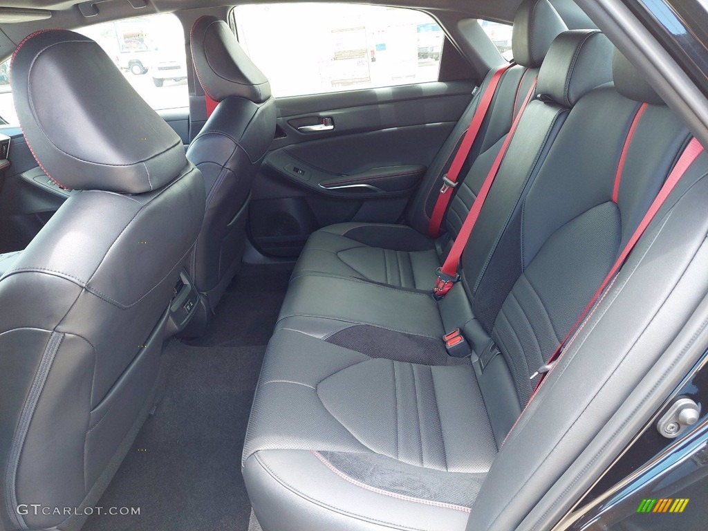 Black/Red Interior 2021 Toyota Avalon TRD Photo #142521787