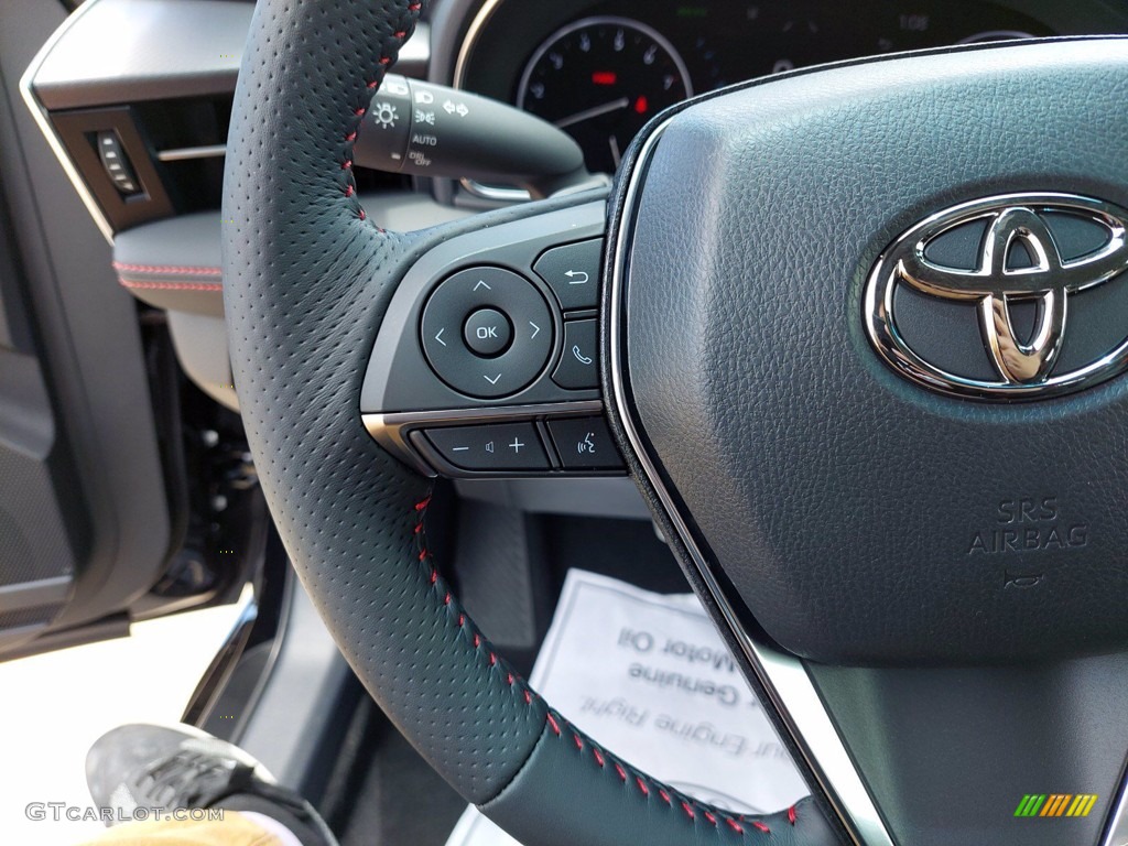 2021 Toyota Avalon TRD Black/Red Steering Wheel Photo #142521862