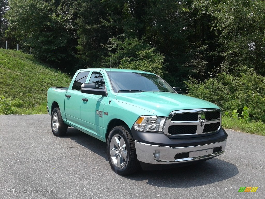 Light Green 2021 Ram 1500 Classic Crew Cab 4x4 Exterior Photo #142521865