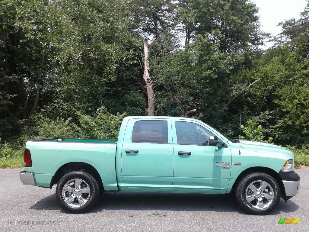 Light Green 2021 Ram 1500 Classic Crew Cab 4x4 Exterior Photo #142521889