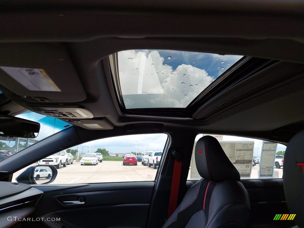 2021 Avalon TRD - Midnight Black Metallic / Black/Red photo #21