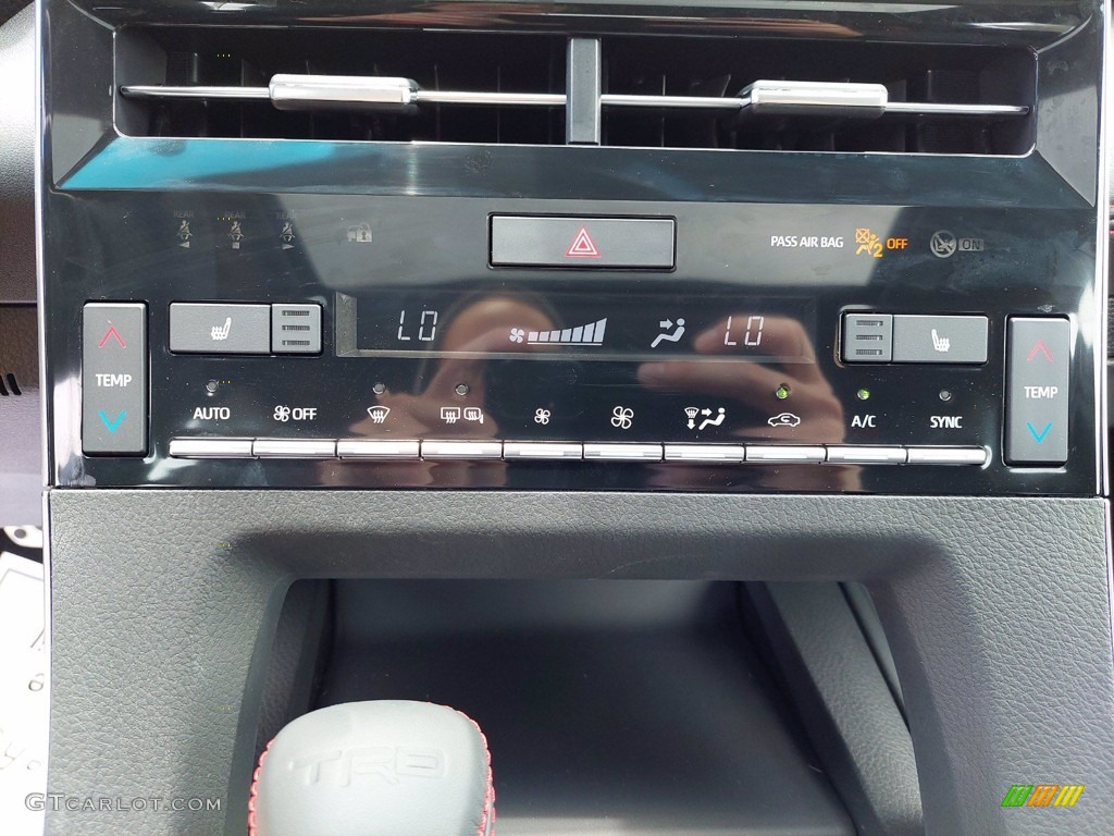 2021 Avalon TRD - Midnight Black Metallic / Black/Red photo #22
