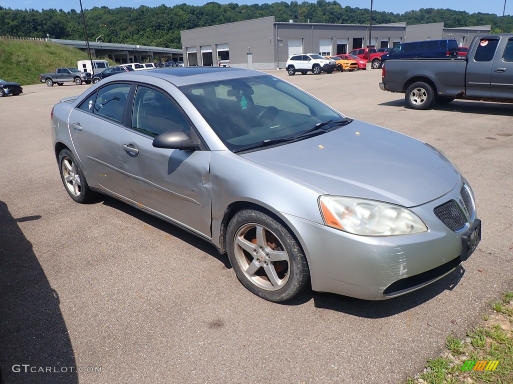 2007 G6 V6 Sedan - Liquid Silver Metallic / Ebony photo #2