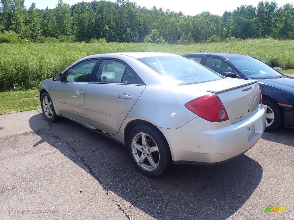 2007 G6 V6 Sedan - Liquid Silver Metallic / Ebony photo #9