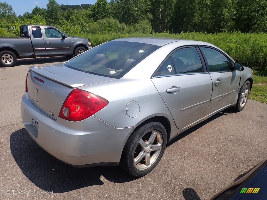 2007 G6 V6 Sedan - Liquid Silver Metallic / Ebony photo #11