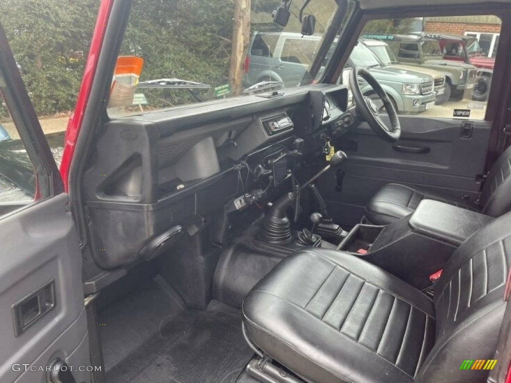 Ash Grey Interior 1995 Land Rover Defender 90 Hardtop Photo #142522321
