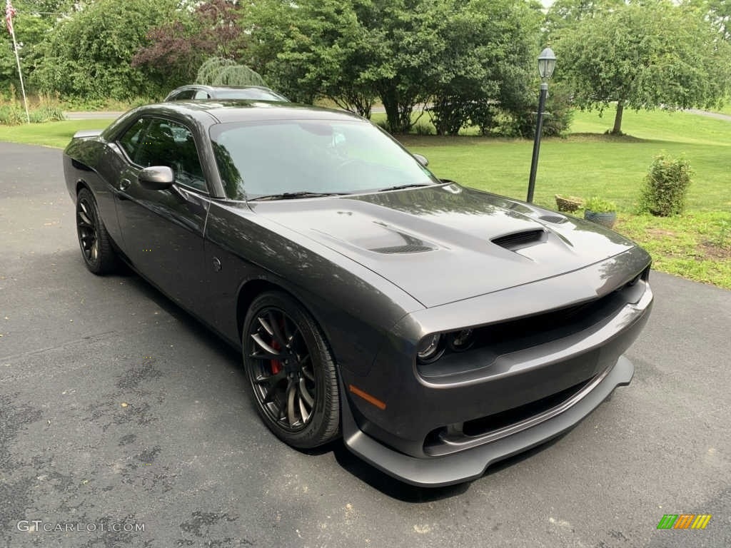 Granite Crystal Metallic 2016 Dodge Challenger SRT Hellcat Exterior Photo #142522489