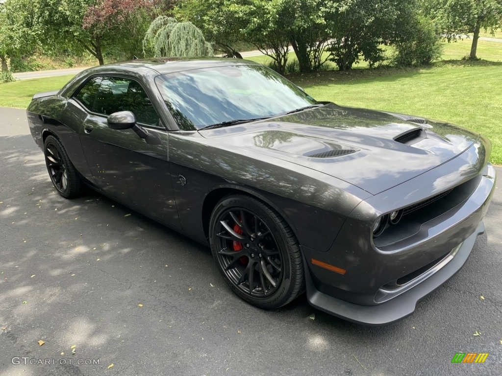 Granite Crystal Metallic 2016 Dodge Challenger SRT Hellcat Exterior Photo #142522672