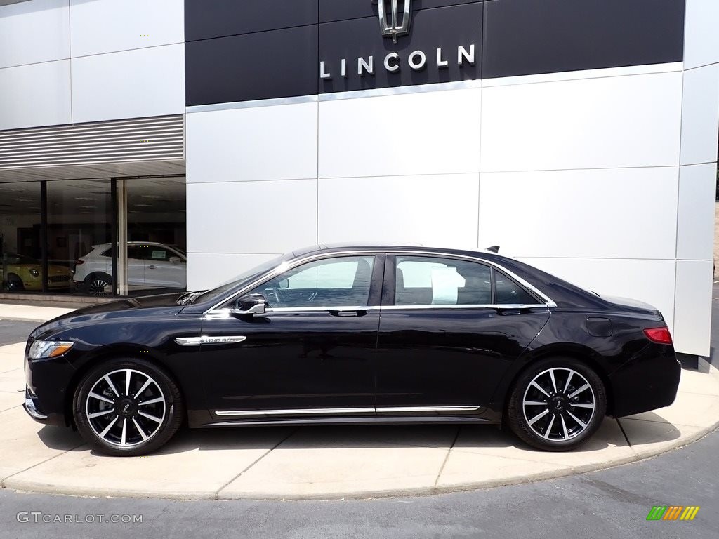 Infinite Black 2020 Lincoln Continental Reserve AWD Exterior Photo #142523971