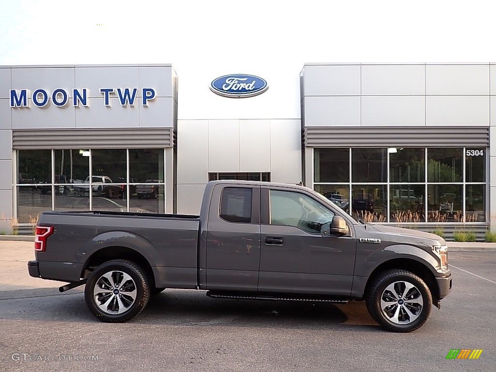 2020 F150 XL SuperCab 4x4 - Lead Foot / Black photo #1