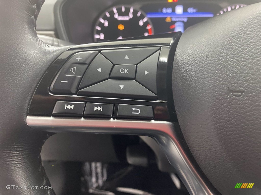 2019 Nissan Altima SL Charcoal Steering Wheel Photo #142524400