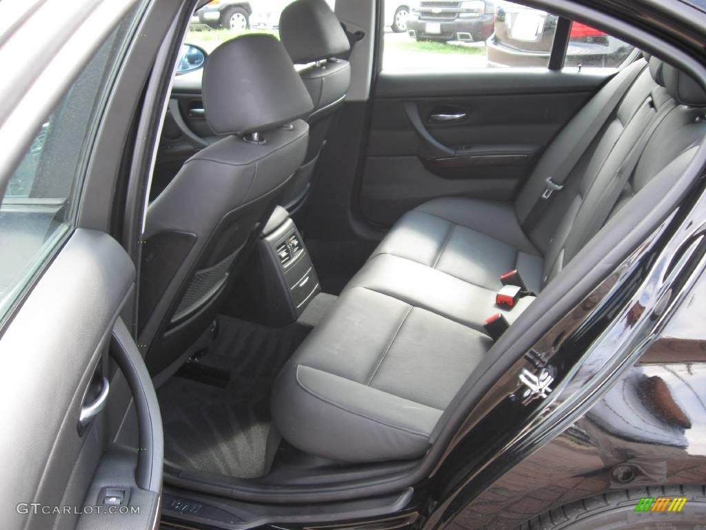 2008 3 Series 328i Sedan - Jet Black / Black photo #19