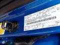 E7: Velocity Blue 2021 Ford F150 STX SuperCrew 4x4 Color Code