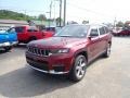 2021 Velvet Red Pearl Jeep Grand Cherokee L Limited 4x4  photo #1