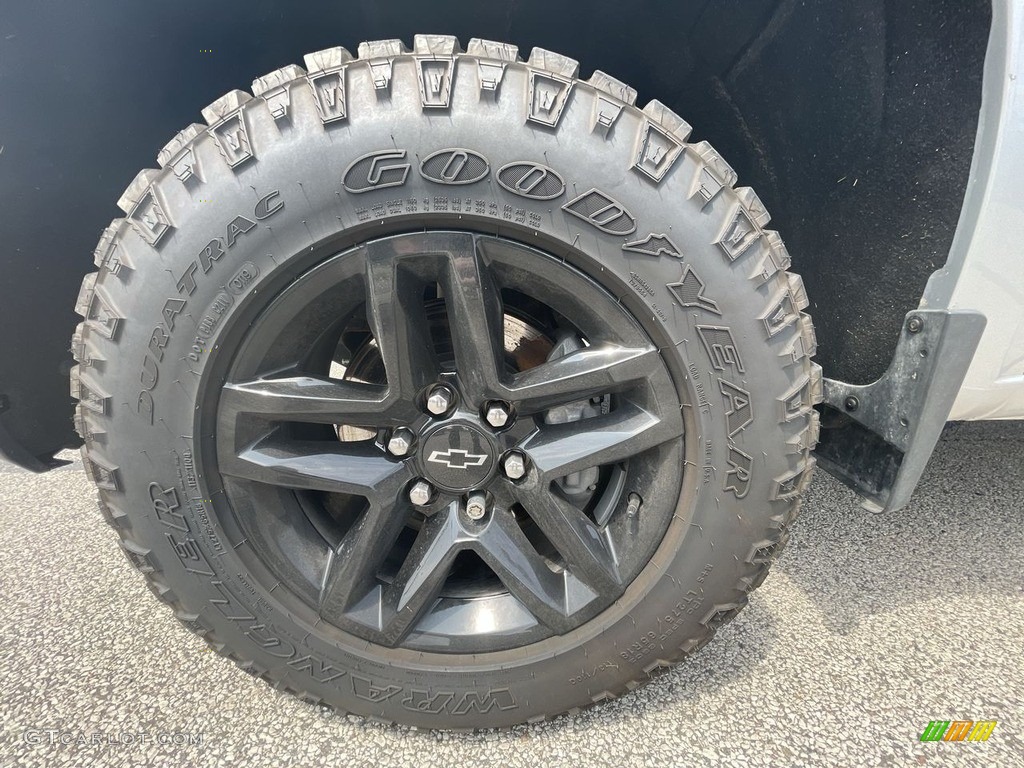 2019 Silverado 1500 Custom Z71 Trail Boss Crew Cab 4WD - Silver Ice Metallic / Jet Black photo #5