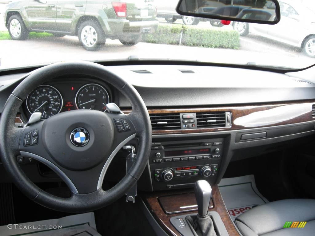 2008 3 Series 328i Sedan - Jet Black / Black photo #23