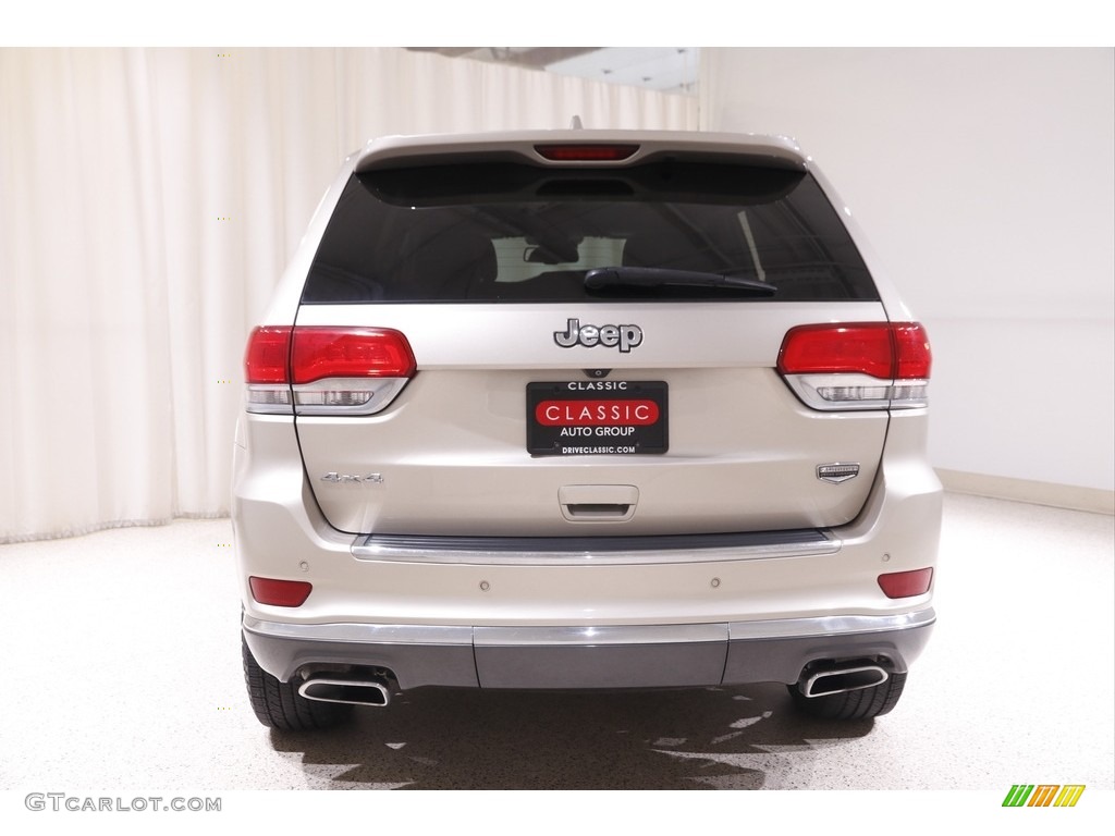 2014 Grand Cherokee Summit 4x4 - Cashmere Pearl / Summit Grand Canyon Jeep Brown Natura Leather photo #19