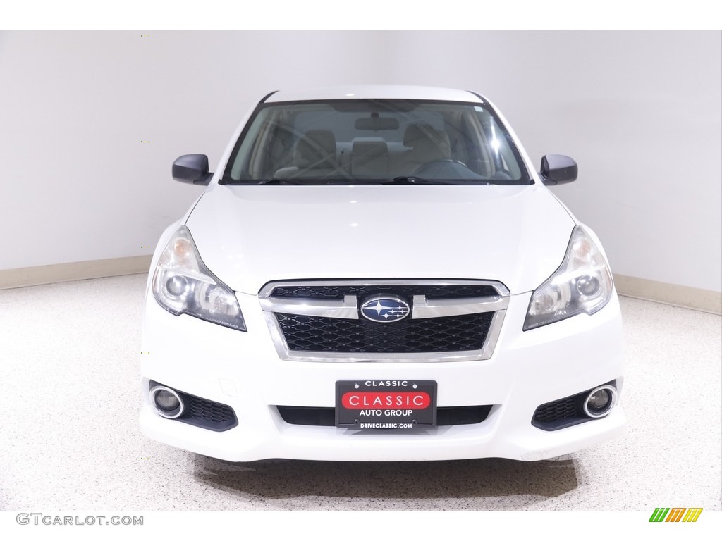 2013 Legacy 2.5i - Satin White Pearl / Ivory photo #2