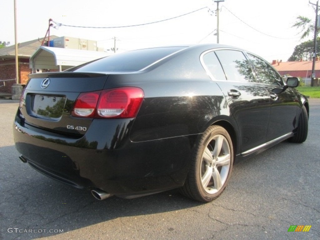 2006 GS 430 - Black Onyx / Cashmere photo #10