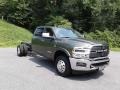 2021 Olive Green Pearl Ram 3500 Laramie Crew Cab 4x4 Chassis  photo #4