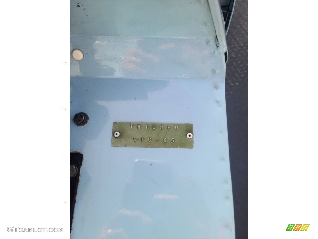 1964 Spitfire 4 MK1 - Wedgewood Blue / Blue photo #23