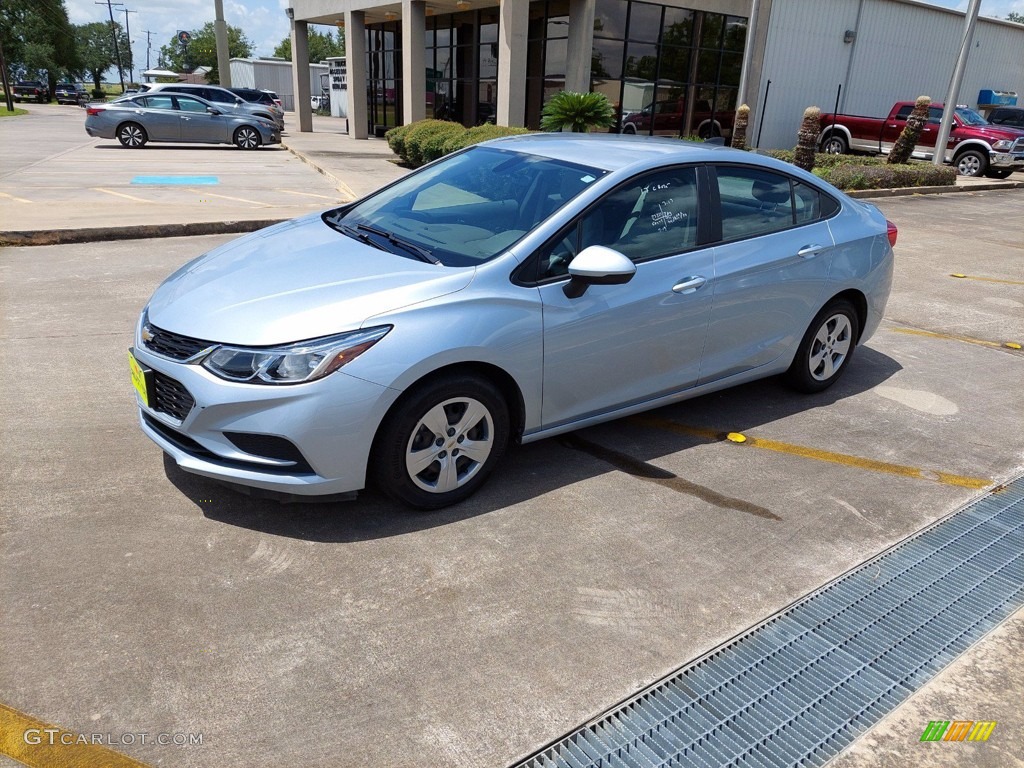 2017 Cruze LS - Arctic Blue Metallic / Dark Atmosphere/Medium Atmosphere photo #3