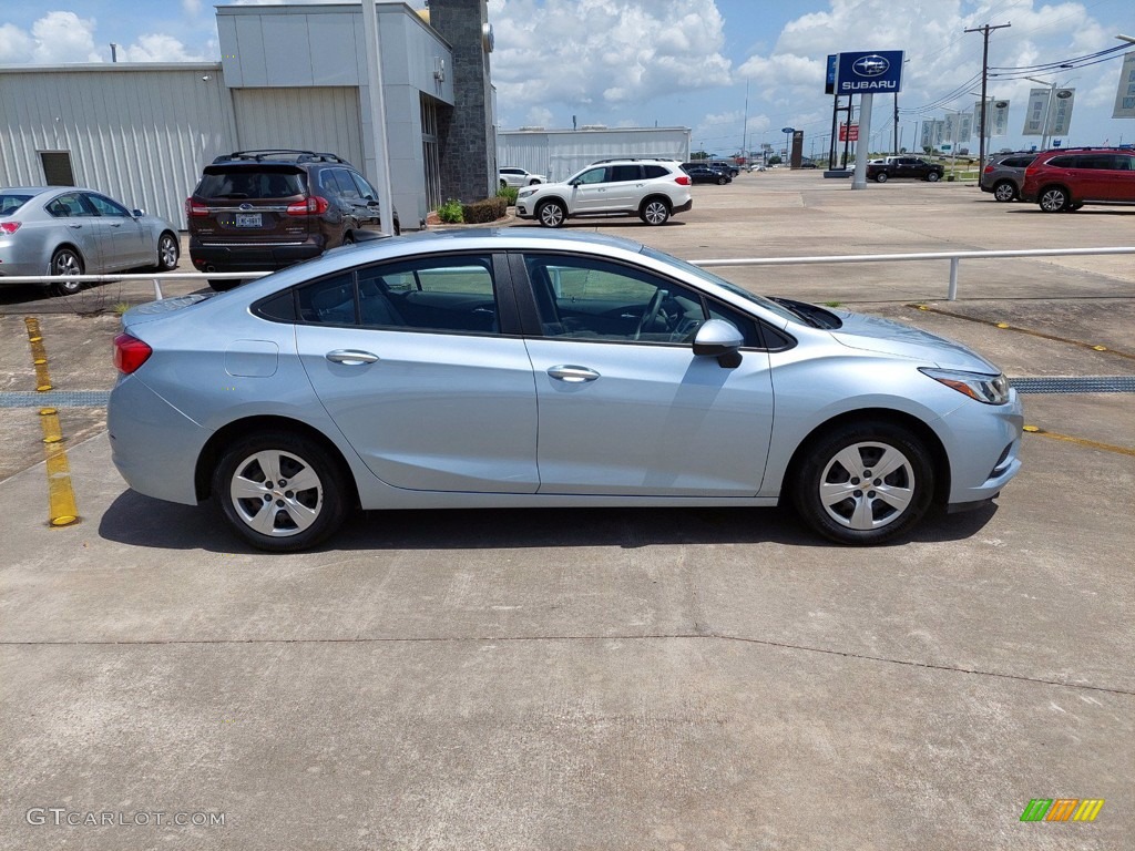 2017 Cruze LS - Arctic Blue Metallic / Dark Atmosphere/Medium Atmosphere photo #8