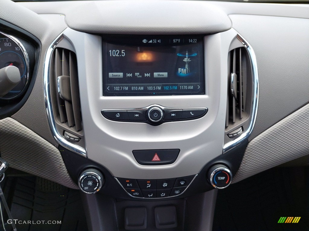2017 Cruze LS - Arctic Blue Metallic / Dark Atmosphere/Medium Atmosphere photo #17