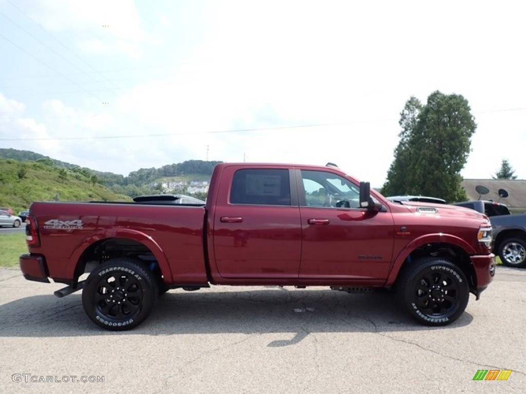 Delmonico Red Pearl 2021 Ram 2500 Laramie Crew Cab 4x4 Exterior Photo #142532893