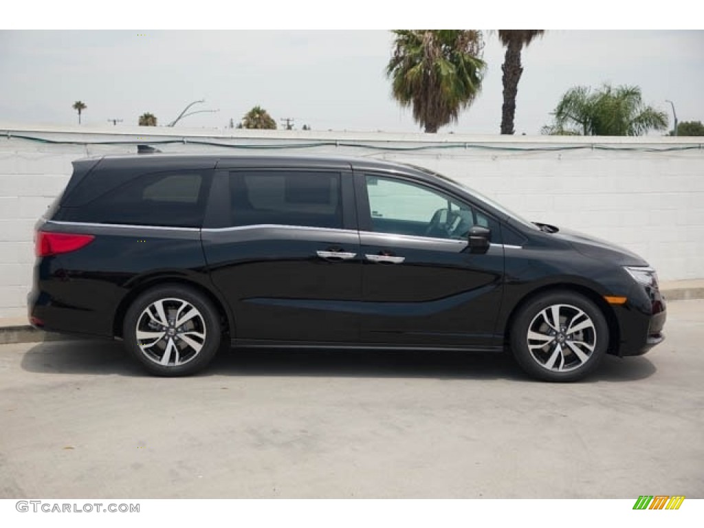 Crystal Black Pearl 2022 Honda Odyssey Touring Exterior Photo #142533703